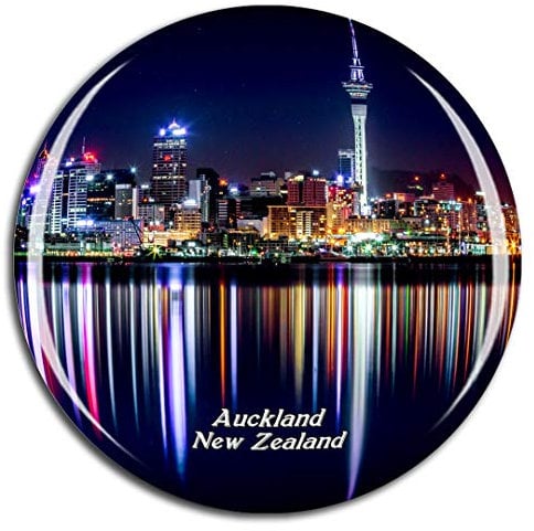 Weekino New Zealand Sky Tower Auckland Fridge Magnet 3D Crystal Glass Tourist City Travel Souvenir Collection Gift Strong Refrigerator Sticker