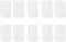 10 Pack 7,9* 4,7 Sac à Mailles Fines Sac à Poussière en pour Aspirateur de Piscine Sac Filtrant pour Piscine