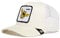 Goorin Bros. Unisex-Erwachsene The Farm Original Adjustable Snapback Trucker Hat Baseballkappe, Weiße Bienenkönigin, Einheitsgröße