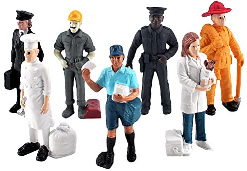 TOYANDONA Sand Tray Miniatures 1 Set Imitated People Figurines People Scale Figurines Miniature Scale Figures Miniature Toys