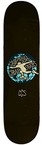[CCS] Globe Skateboard-Brett / Deck, 21,6 cm, Schwarz