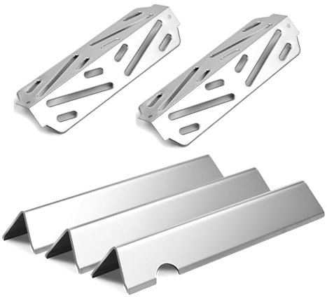 Genesis II Grill-Ersatzteile Flavorizer Bars Hitzeschutz für Weber Genesis II E-210 S-210 GS4 Grillteile Genesis II LX E-240 S-240 Grillteil 66794 Flavor Bars 66039 Genesis II 200 Serie