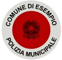 StickersLab - Adesivo Alta Rifrangenza Per Paletta Rosso Forze Armate CC Arma VENDITA RISERVATA Art. R0042