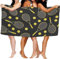 Latwerio Strandtuch Tennis, 3D Handtuch Tennis Badetücher, Absorbierendem Strandtuch Mikrofaser Weich Badetuch für Camping Fitnessstudio Reise Strandhandtuch 70x150 cm A6614