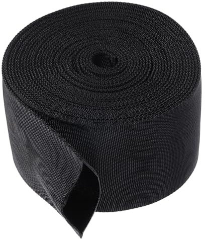 PATIKIL 2 Dia 24,6FT Nylon Protection Tuyau Manchon, Câble Couvercle Gaine Protection pour Soudage Tig Torche Hydraulique Tuyau, Noir