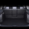 SZFCL Voller Surround Auto Leder Kofferraummatten für Hyundai Tucson 2019-2023 2024 2025, Cargo Teppich Kratzfest rutschfest Kofferraum Schutzmatten Zubehör,Black