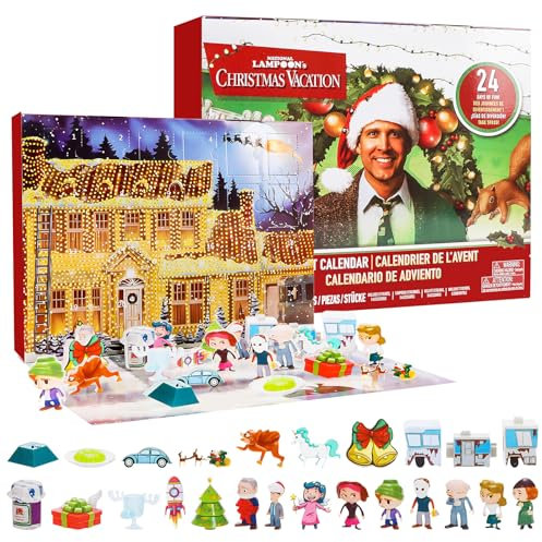 National Lampoon’s Christmas AdventCalendar, Christmas Vacation Adventskalender 2024, 24 Tägiger Weihnachts Adventskalender, Weihnachts Countdown Kalender
