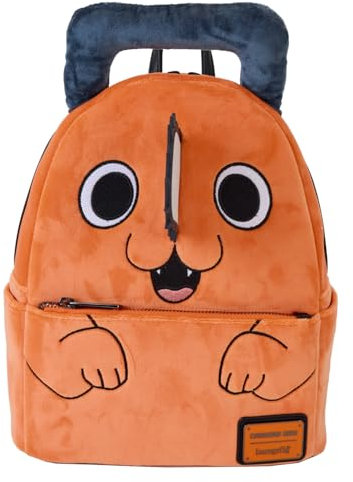 Loungefly Chainsaw Man Pochita Plush Mini Backpack, Multi