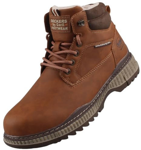 Dockers by Gerli Herren Stiefel cognac EU 46