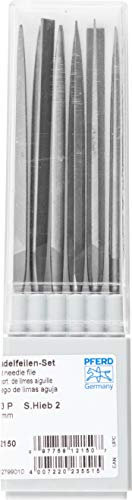 Pferd 12150 12 Stück 6-1/10,2 cm Schweizer Muster Needle Datei Set im Karton
