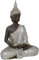 Maturi Sitzende, meditierende Thai-Buddha-Figur, Metall, Mehrfarbig, 7,62 x 16,51 x 21,59 cm