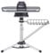 Silver Steam Ironing Press 64cm with Stand by Speedypress