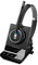 Sennheiser SDW 5066 (507024) - Double-Sided (Binaural) Wireless Dect Headset for Desk Phone Softphone/PC & Mobile Phone Connection Dual Microphone Ultra Noise Cancelling, Black