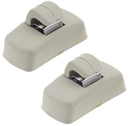 YINETTECH 2X Sonnenblenden Haken Clip Kompatibel mit Transporter Caddy Golf Lupo Polo 3B0857561B 21312312231