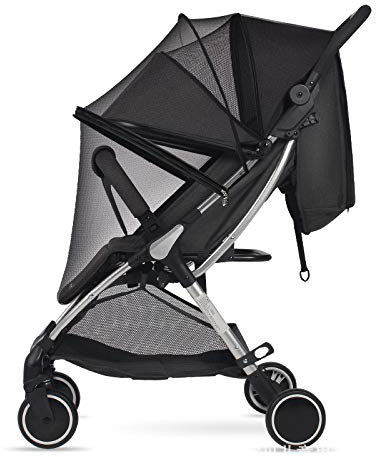 BAYINBROOK Universal Sonnenschirm, Sonnenverdeck, Sonnenschutz Markise Sonnensegel, Schatten Baldachin für Kinderwagen und Buggy (Mosquito Net)