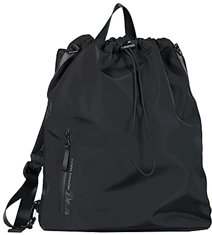 Denim TOM TAILOR - Davi, Herren, Seesack, one size, Schwarz, 40x21x48 cm