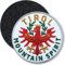 Tirol Adler Ã–sterreich/Klett-Patch gestickt rund/Klett Patch Patches Aufnäher Applikation zum aufnähen aufkleben auf Kleidung Rucksack Taschen Flagge weiss