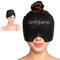 Comfytemp Migräne Maske Gel Kühlmaske, Dehnbare Kühlpads Headache Relief Hat, Kaltkompressionstherapie-Kühlpack Schlafmaske, Eiskappe für Kopfschmerzen/geschwollene Augen/Nebenhöhlen/Nervosität