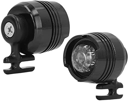 Focket Faros Delanteros para 2 Piezas de Aleación de Aluminio Accesorio de Linterna Croc, Luces LED para Zapatos para Zuecos, Croc Luces para Zapatos, para Niños Adultos Cocodrilos (Negro)