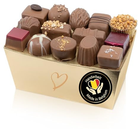 ePralinchen Pralinen - köstliche belgische Schokolade Made in Belgium - handverarbeitete Pralinen in einzigartigen Formen