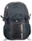 Walker 42192-080 - Sport Rucksack Flow Black mit Hauptfach, Laptopfach und elastischen Seitentaschen, ergonomische und atmungsaktive Schulterriemen, wasserabweisend, ca. 16 l Volumen