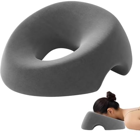 Massage-Gesichtswiegenkissen: U-förmiges Massage Kopfstütze für Bett, Massagekissen Kopf Loch,Gesichtskissen aus Memorys-Schaum, Massagekissen für Spa Salon Massagebett Schönheitssalon
