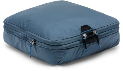 Peak Design Packing Cube, Ocean, Weatherproof Luggage Cube with Dual Compartment Organization, Expansion and Compression, Zipper Opening, Travel Organizer for Men and Women, Size M