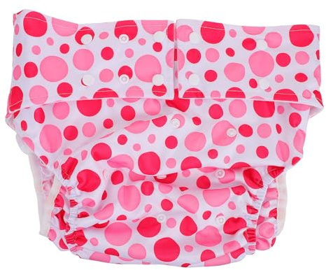 Toyvian Slip de Protection Urinaire Femme Lavable pour Adultes, Tissu Imperméable Pul Doublure Laine, Absorption Renforcée pour Nuits et Jours à Forte Incontinence