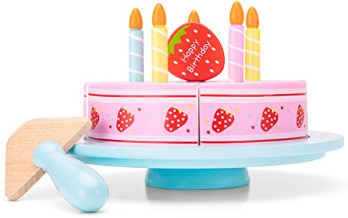 New Classic Toys - 10628 - Kinderrollenspiele - Geburtstagstorte