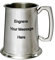 Wentworth Pewter Standard Lined Fancy Handle 1 Pint Pewter Tankard – Classic Scroll Handle Beer Mug – Traditional British Gift – Personalised Engraving Available (with Engraving)
