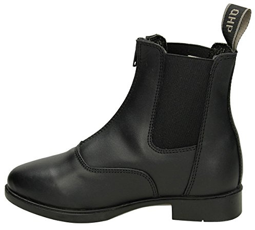 QHP Reitstiefeletten Stiefeletten Jodhpur Manilla Junior Leder schwarz (27)