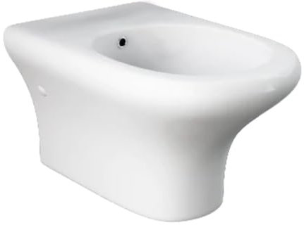 Hänge-Bidet Compact Seerose Sanitärkeramik Rak Auslauf Wasserhahn