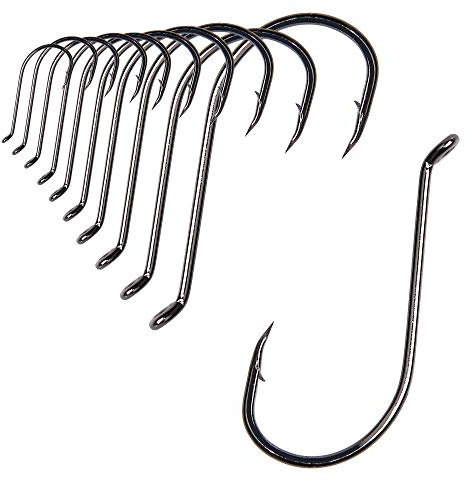 Offset Versetzt Octopus Krake Schnabel Angelhaken Faultless Sport Kreis-Haken Hochkohlenstoffstahl(2/0-50stk)