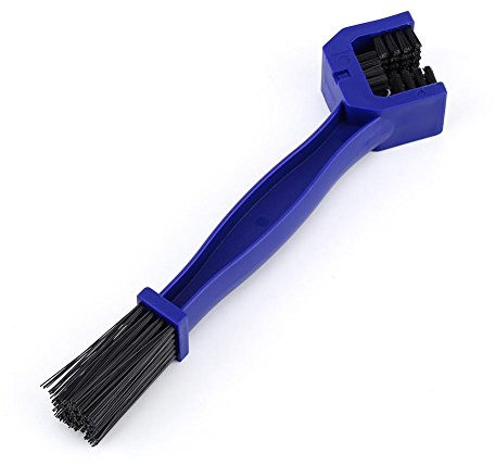 Motorrad Kettenreinigungsbürste Zahnrad Schmutzfrei Bürstenpflegewerkzeug Radkettenreinigung für Radfahren Mountainbike Blau