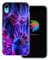 dessana Pusteblume Löwenzahn transparente Schutzhülle Handy Case Cover Tasche für Apple iPhone XR Pusteblume Neon Farbe