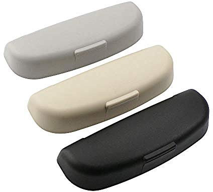 , per Scatola di Occhiali da Sole per Auto, per Fiat 500X / Argo / 500L 2006-2019 Porta Occhiali per Auto Custodia per Occhiali Scatola per Occhiali da Sole per Auto-Grigio