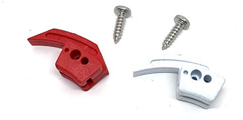 GENERICO Cames Finecorsa – VER -BX243 – CAT-X, Interrupteur électronique 3 positions, Levier de charnière, Rouge, ON-OFF-ON