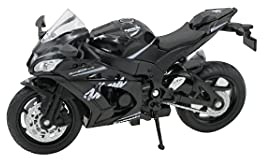 Welly Die Cast Motorcycle Kawasaki 2017 Ninja ZX-10RR 1:18 Scale Collectible Model