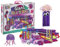 Grafix XL Lila Bastelset | Giant Craft Boxfür Kinder ab 4 Jahren | Über 500 DIY-Bastelmaterialien | Bastelkoffer für Mädchen | Pompons, Glitzerkleber, Glupschaugen | Kids Bastelbox