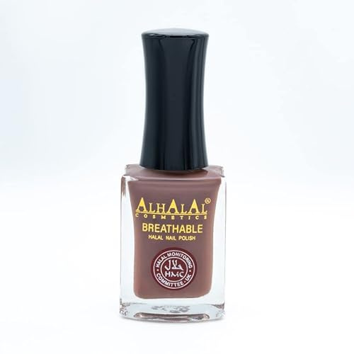 Halal Nail Polish - Nail Varnish Polish Soak Off Gel Nail Paint Art Polish - Water Permeable Red White Nail Enamel- Glossy Halal Gel Nail Polish Vegan and Cruelty-Free (AL-156.SABEEN)