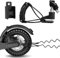 Ainiv Candado con Cadena Antirrobo, Disco de 8mm, Accesorios Patinete Electrico para Xiaomi Mijia M365, para Moto, Bicicleta (Negro)
