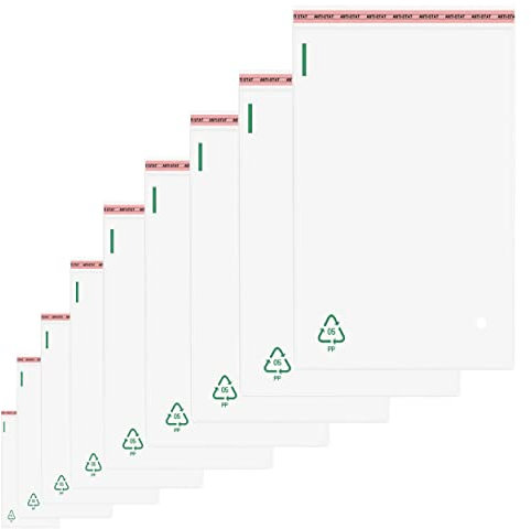 PACKY - Cellophantüten Selbstklebend - Zellophantüten Klein Oder Groß - Folienbeutel Selbstklebend - Selbstklebende Zellophanbeutel - OPP Bags - Selbstklebende Tüten Transparent - 30x40 cm 100 Stück