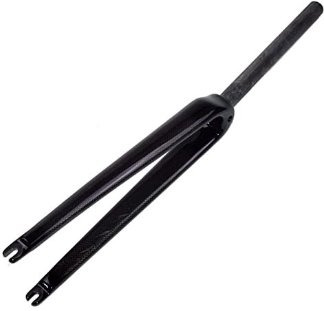 Carbon Fibre 700C Gabel Rennrad Rennrad C-Brake Felgenbremse Hard Fork Straight Tube Quick Release, Lower Fork Opening Gear 100MM A,700C