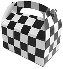 irpot Box scacchi formual 1 con manico perfette come porta dolci, gadget, confetti, caramelle cotillon o dolcetti regalini fine festa per bambini fai da te (12)