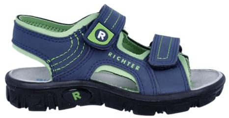 Richter Kinderschuhe Adventure Sandale, Atlantic Grün, 39