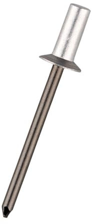 nieten Wasserdichter Senkkopfniet, versiegelter Aluminiumniet, Blindniete mit geschlossenem Ende (Color : 4.8x16 mm, Size : 50Pcs)