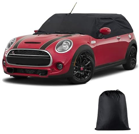 Autoabdeckung Wasserdicht Ersatz für BMW Mini Cabrio R52 R57 F57 2005-2024, Auto Abdeckplane Autoabdeckung Outdoor Halbgarage für Auto UV Beständige Autoplane Regen Sonne Staub Schutz Autohülle