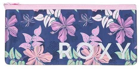 Roxy Make-up-Aufbewahrungskoffer, Kosmetik, wiederverwendbar, Reißverschluss, leicht, Zubehör, Make-up-Tasche, Einheitsgröße, Happy Wednesday-Wild Wind Sunny Floral RG