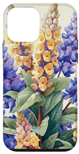 iPhone 12 mini Anise Hyssop Bouquet Floral Pastel Colors Graphic Case