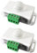 SIGANDG Body Infrared Light Switch,12V-24V PIR Sensor LED Motion Sensor Switch Motion Timer Function Sign Control PIR Controller,ForLED Strips Lighting (2 Pcs-White)